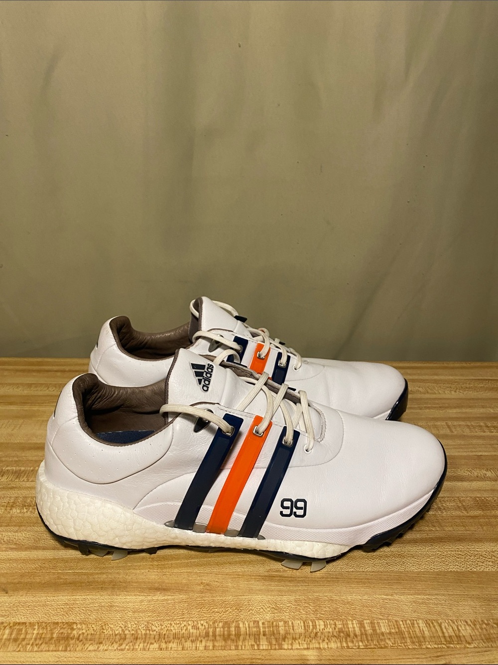 Adidas Tour 360  22 Golf Shoes  Limited Edition Wayne Gretzky Dustin Johnson  12